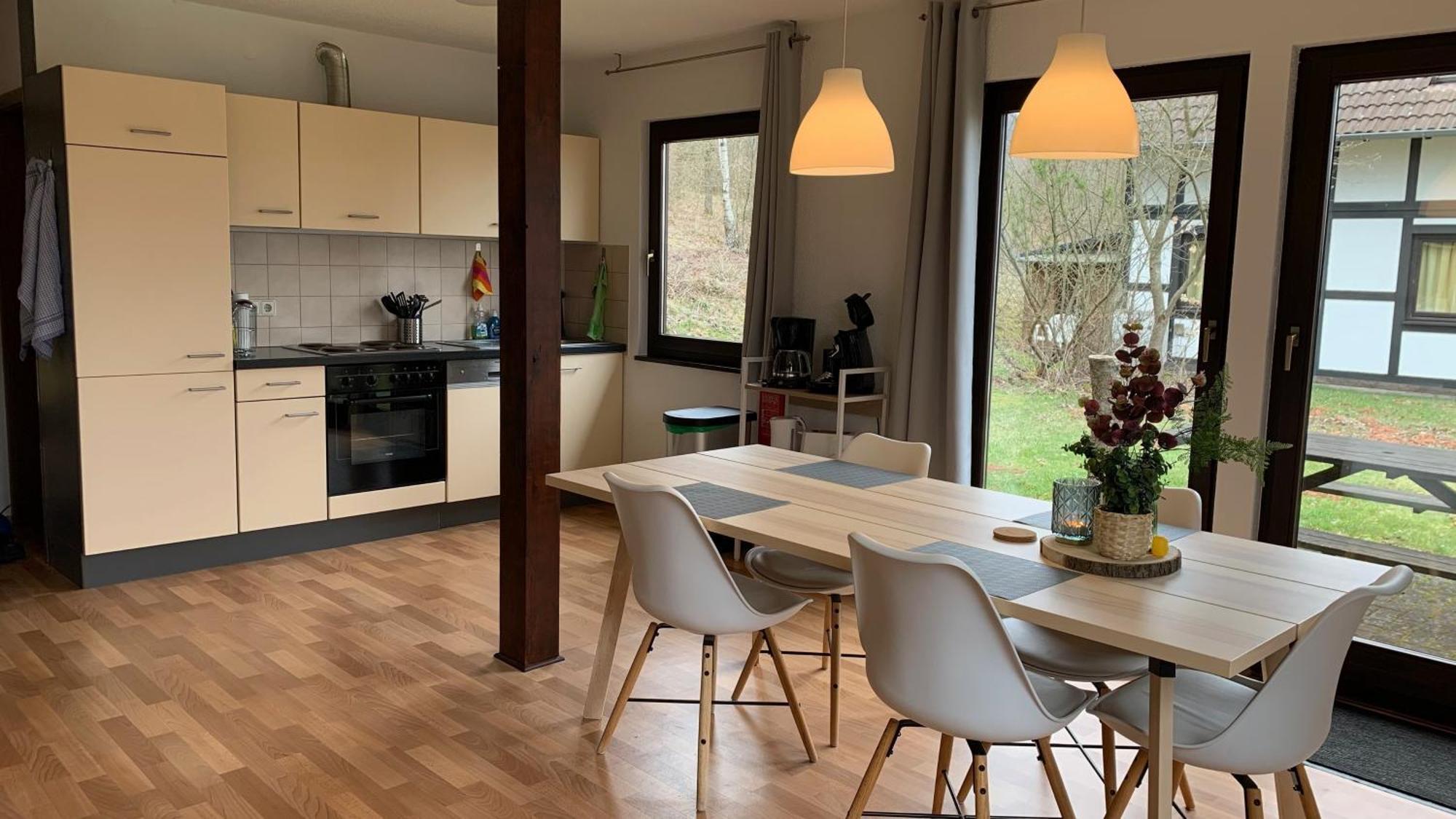 Ferienwohnung Mimo Direkt Am Waldrand Frankenau المظهر الخارجي الصورة